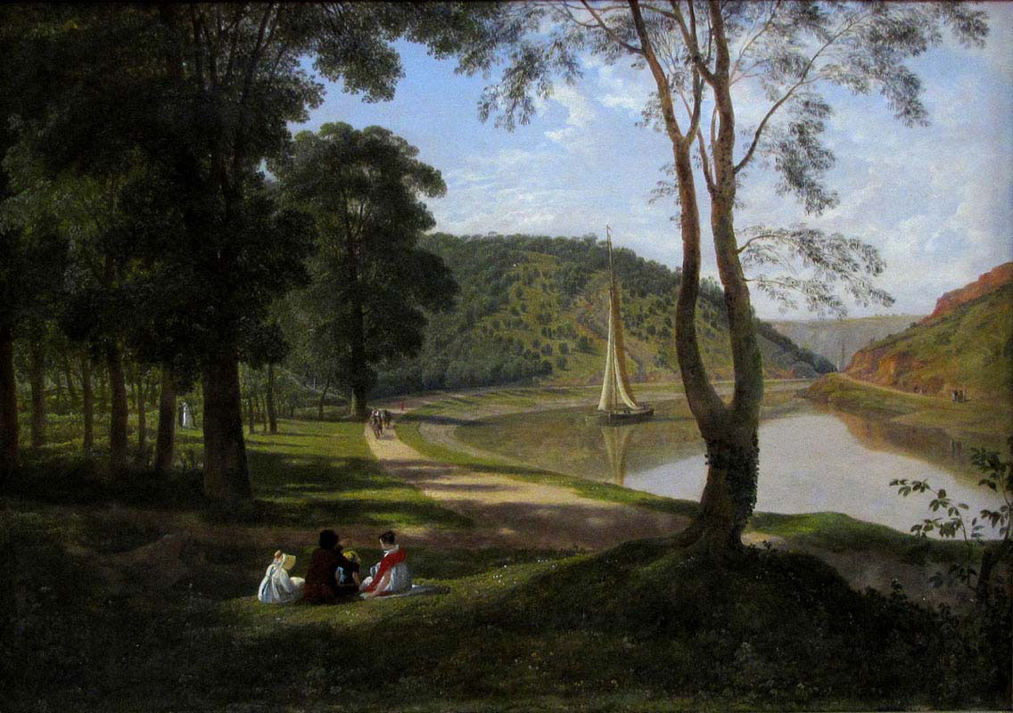 View of the Avon Gorge from Ashton Meadow